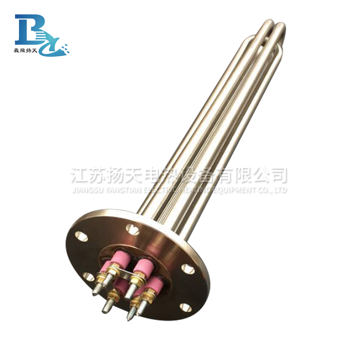 法蘭電加熱管