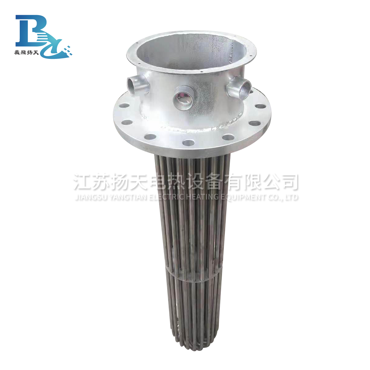 法蘭電加熱管